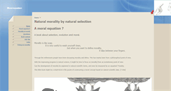 Desktop Screenshot of moral-equation.com